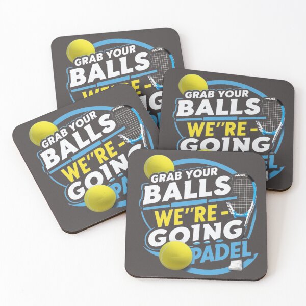 Item preview, Grab your balls let's go padel  funny padel t-shirt  designed and sold by TulipsArtDesigns .