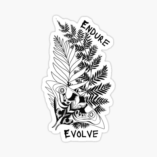 Item preview, Ellie’s Tattoo – Moth & Fern Ink Art designed and sold by tattedhistorian.
