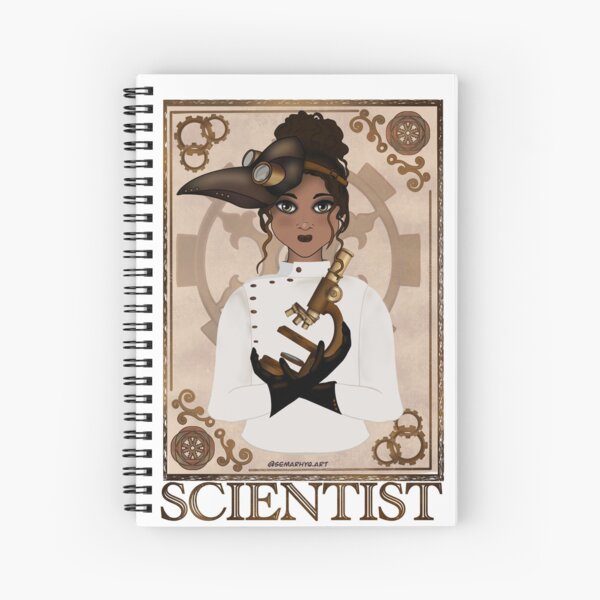 Item preview, Scientist (STEAMpunk Art) designed and sold by Semarhy Quiñones.