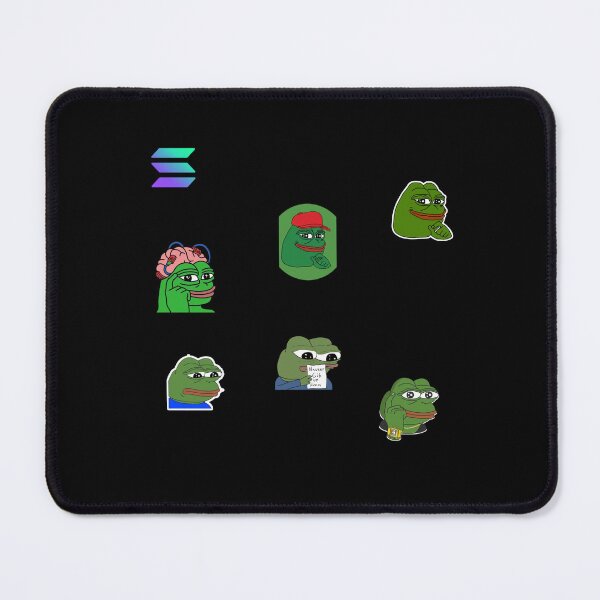 Item preview, Solana pepe meme squad designed and sold by SMARTKIT  DESIGNAGENCY.