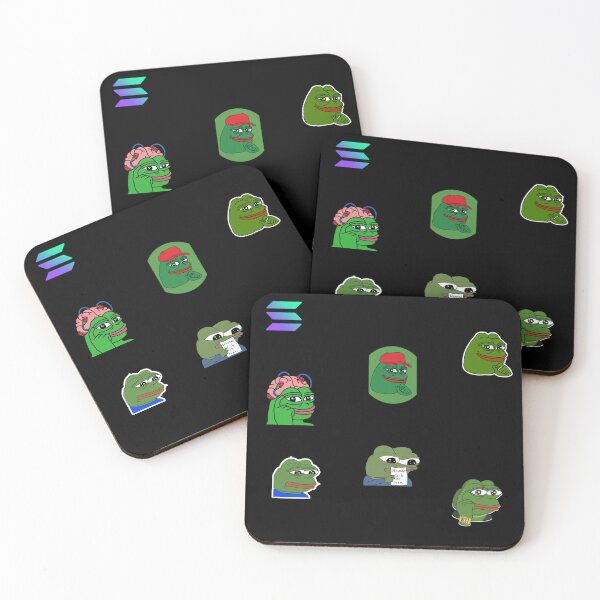 Item preview, Solana pepe meme squad designed and sold by SMARTKIT  DESIGNAGENCY.