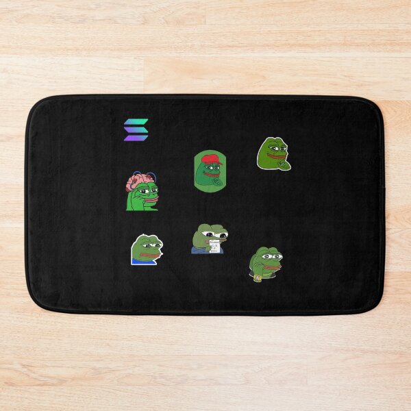 Item preview, Solana pepe meme squad designed and sold by SMARTKIT  DESIGNAGENCY.