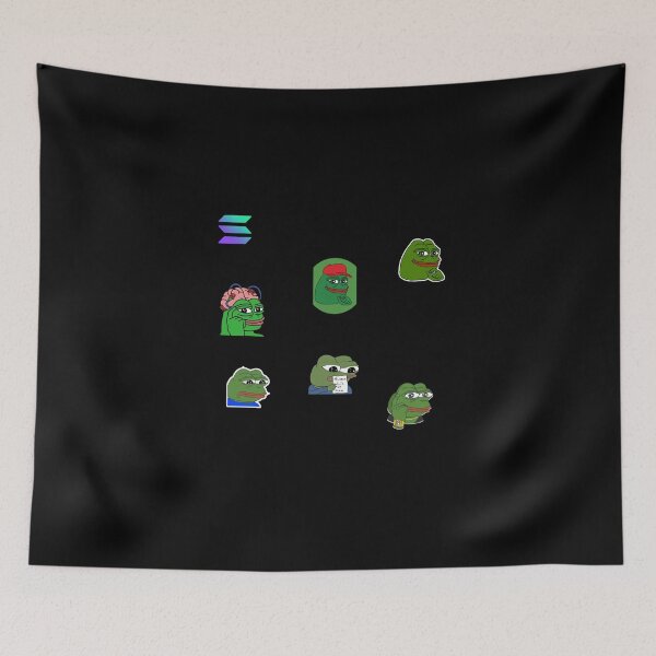 Item preview, Solana pepe meme squad designed and sold by SMARTKIT  DESIGNAGENCY.