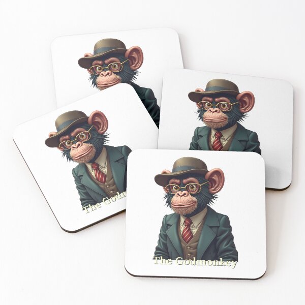 Item preview, Chimpanzee gangster - the God Monkey designed and sold by Museum Of Non-Existing Art.