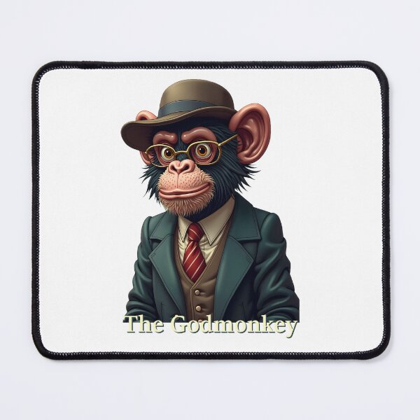 Item preview, Chimpanzee gangster - the God Monkey designed and sold by Museum Of Non-Existing Art.