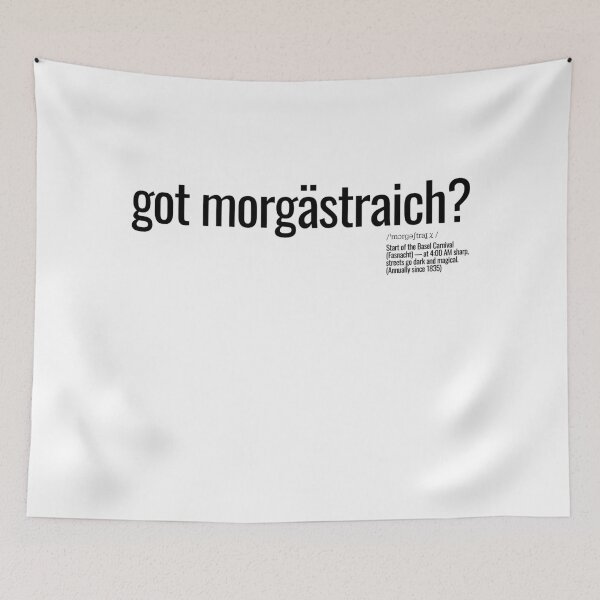 Item preview, got morgästraich? designed and sold by nature. electrified..