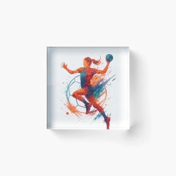 Item preview, Watercolor Handball designed and sold by Trendscape.