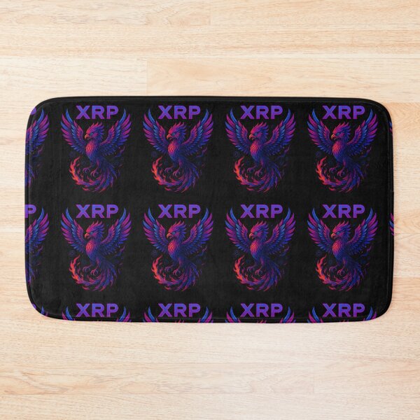 Item preview, XRP Neon Phoenix Rebirth Crypto Flame T-Shirt Design designed and sold by TshirtTown88.
