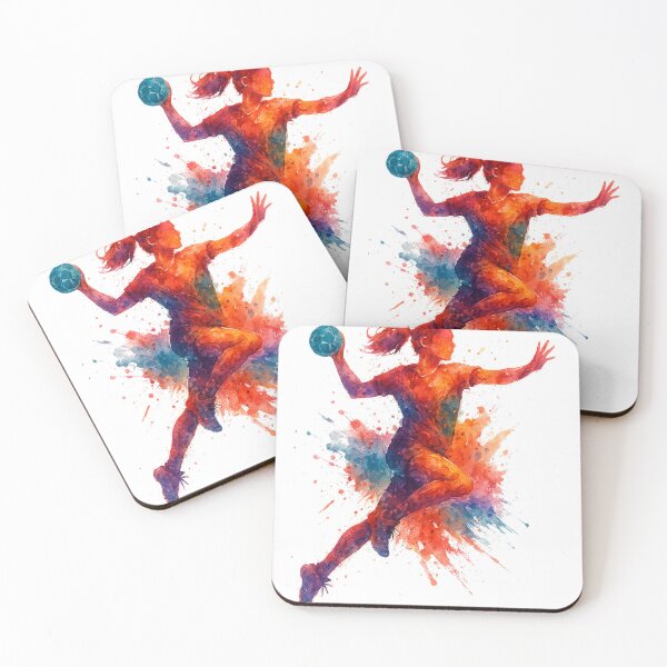 Item preview, Watercolor Handball designed and sold by Trendscape.