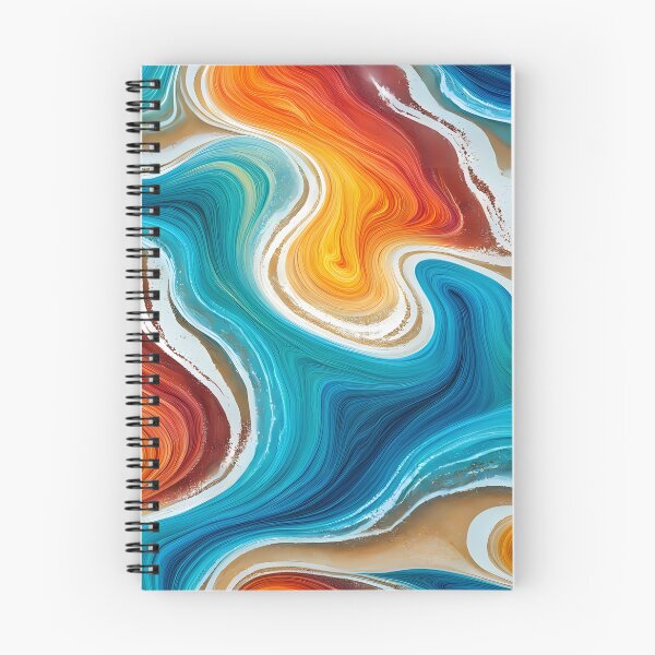 Item preview, Vibrant Marbled Flow designed and sold by Pixevol.