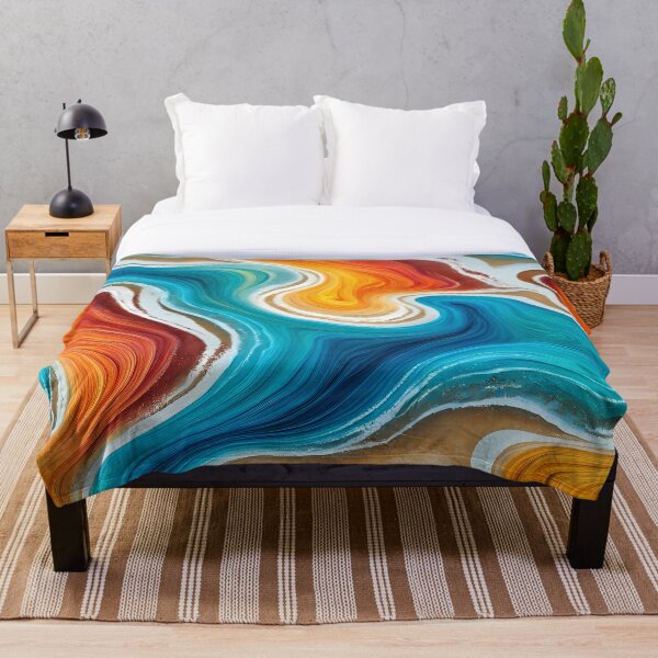 Item preview, Vibrant Marbled Flow designed and sold by Pixevol.