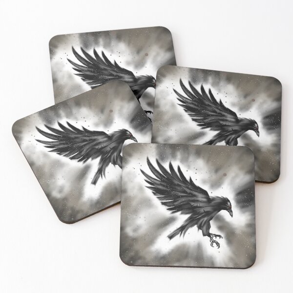 Item preview, black raven designed and sold by CoraNightmare.
