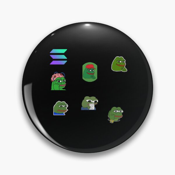 Item preview, Solana pepe meme squad designed and sold by SMARTKIT  DESIGNAGENCY.