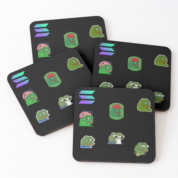 Item preview, Solana pepe meme squad designed and sold by SMARTKIT  DESIGNAGENCY.