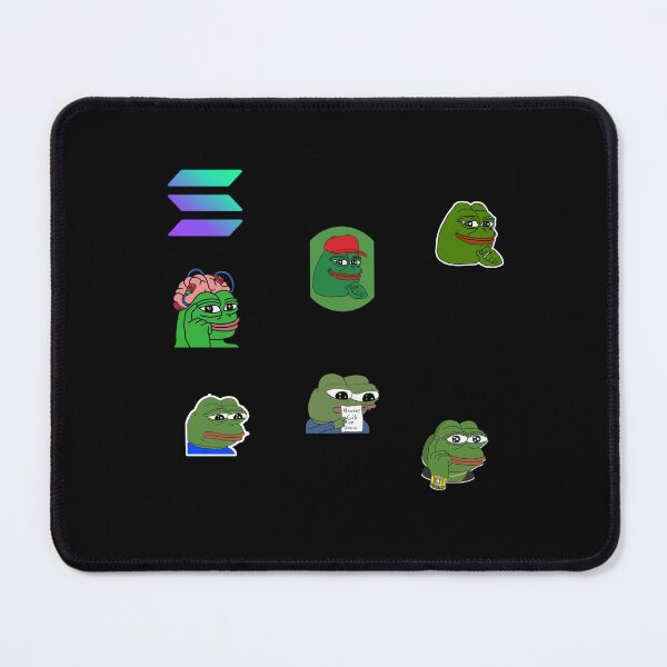 Item preview, Solana pepe meme squad designed and sold by SMARTKIT  DESIGNAGENCY.