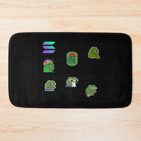 Item preview, Solana pepe meme squad designed and sold by SMARTKIT  DESIGNAGENCY.