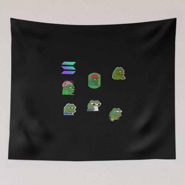 Item preview, Solana pepe meme squad designed and sold by SMARTKIT  DESIGNAGENCY.