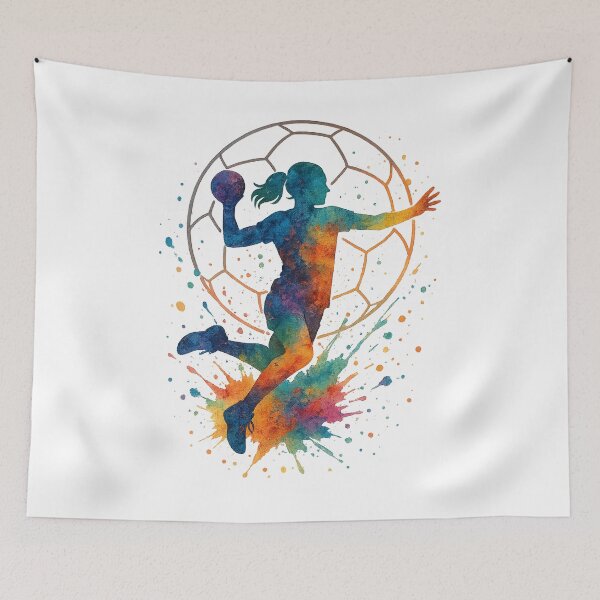 Item preview, Watercolor Handball designed and sold by Trendscape.