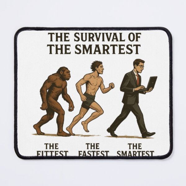 Item preview, THE SURVIVAL OF THE SMARTEST designed and sold by giantstep.