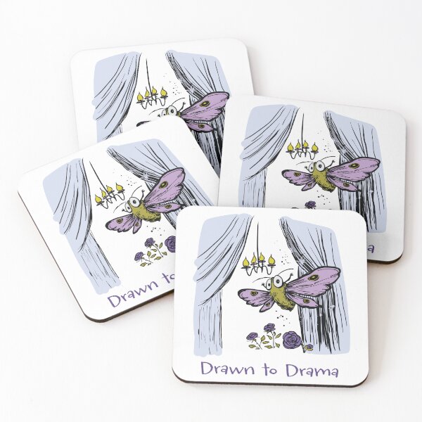 Item preview, Funny Sarcastic Saying Drawn to Drama designed and sold by whyitsme.