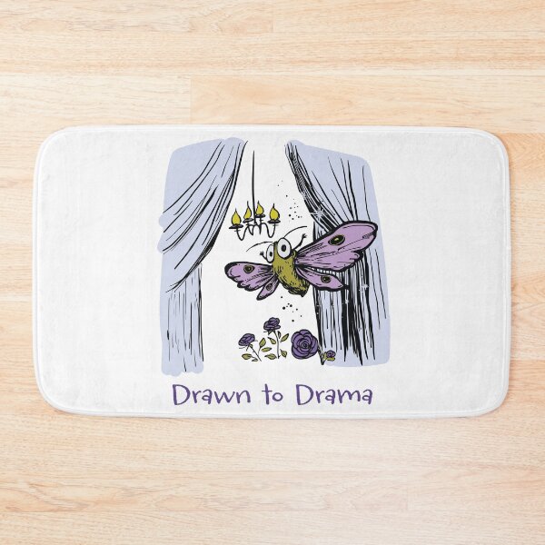 Item preview, Funny Sarcastic Saying Drawn to Drama designed and sold by whyitsme.