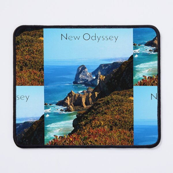 Item preview, Odyssey Coastal Cliffs – Scenic Ocean Nature Wall Art Print designed and sold by lunar-artspace.