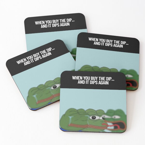 Item preview, When You Buy the Dip... and It Dips Again meme designed and sold by SMARTKIT  DESIGNAGENCY.