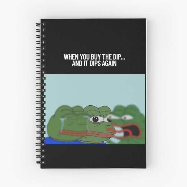 Item preview, When You Buy the Dip... and It Dips Again meme designed and sold by SMARTKIT  DESIGNAGENCY.