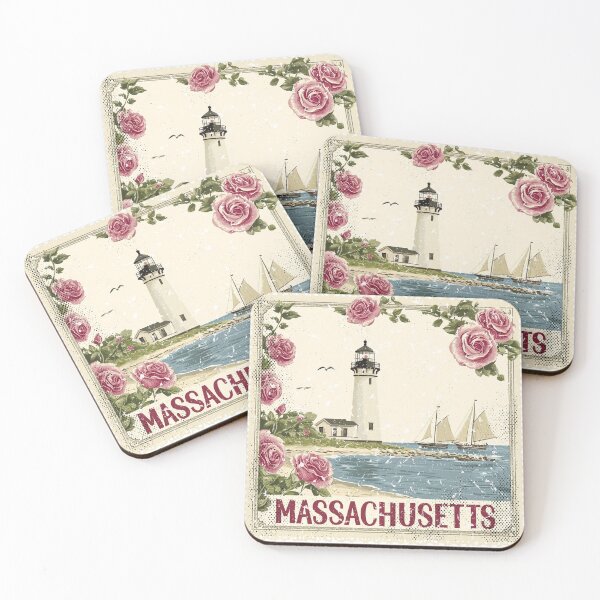 Item preview, Massachusetts Stamp State | Distressed Vintage | United States Patriotic designed and sold by TTDesignCo.