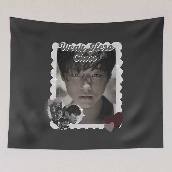 Item preview, Weak Hero Korean Drama Actor BlackK And White Collage Scrapbook Collage Cozy Y2K designed and sold by HELL0WBELLO.