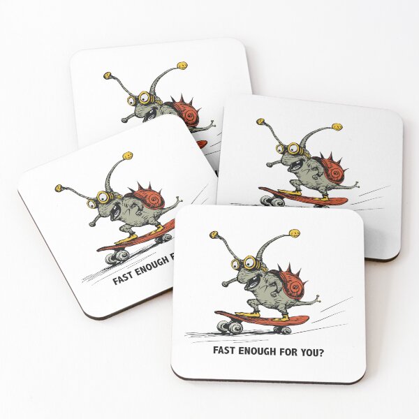 Item preview, Funny Sarcastic Snail Fast Enough for You? designed and sold by whyitsme.