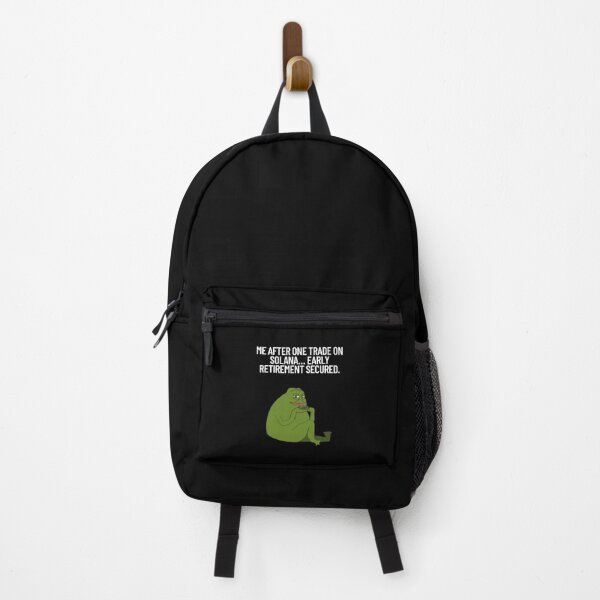 Item preview, Me after one trade on Solana… early retirement secured. designed and sold by SMARTKIT DESIGNAGENCY.