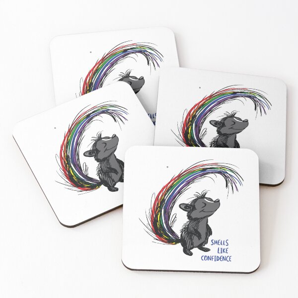 Item preview, Funny LGBTQ+ Pun with Skunk and Rainbow Pride designed and sold by whyitsme.