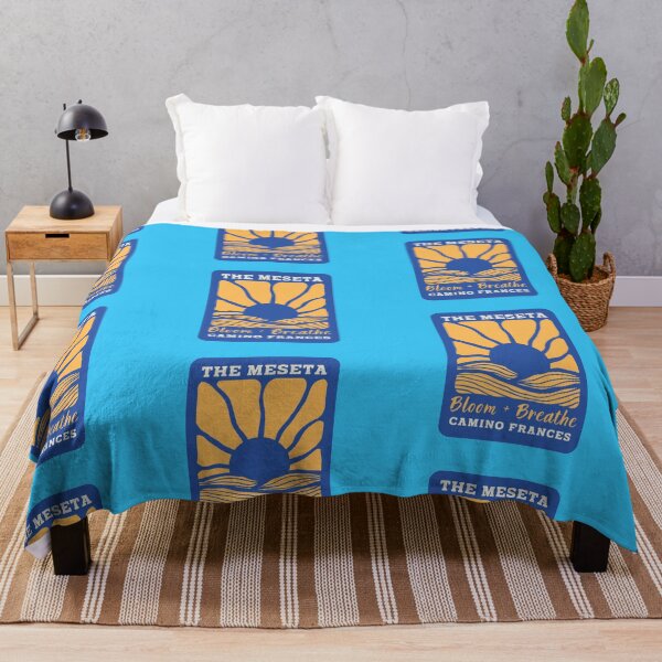 Item preview, Sunflowers on The Camino Frances Meseta designed and sold by CampHappyHour.