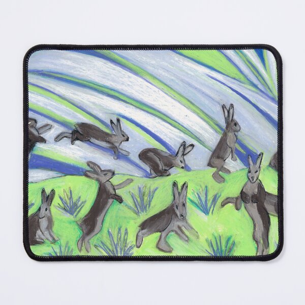 Item preview, Ten Leaping Hares designed and sold by Denise Weaver Ross.