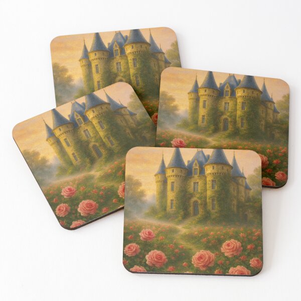 Item preview, Enchanted French Château Castlecore Vintage Art Print – Castle Wall Art Châteaucore Decor designed and sold by miubiyori.