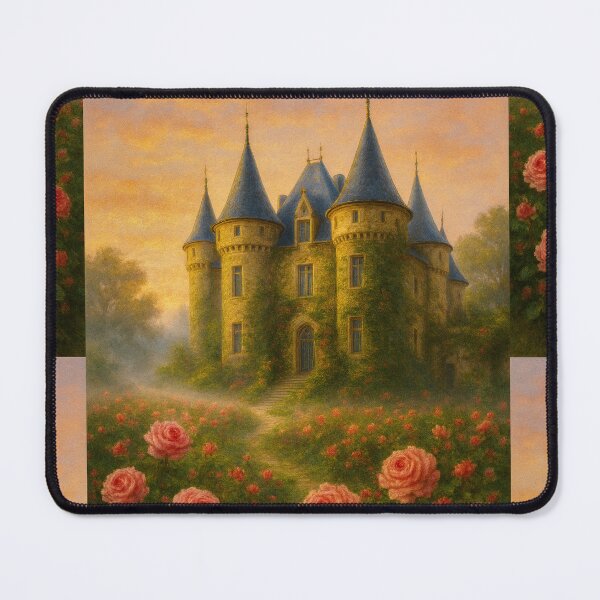 Item preview, Enchanted French Château Castlecore Vintage Art Print – Castle Wall Art Châteaucore Decor designed and sold by miubiyori.