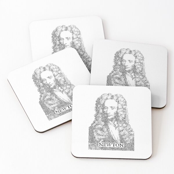 Item preview, Isaac Newton Principia Funny Physics Book Text Portrait designed and sold by GrandeDuc.