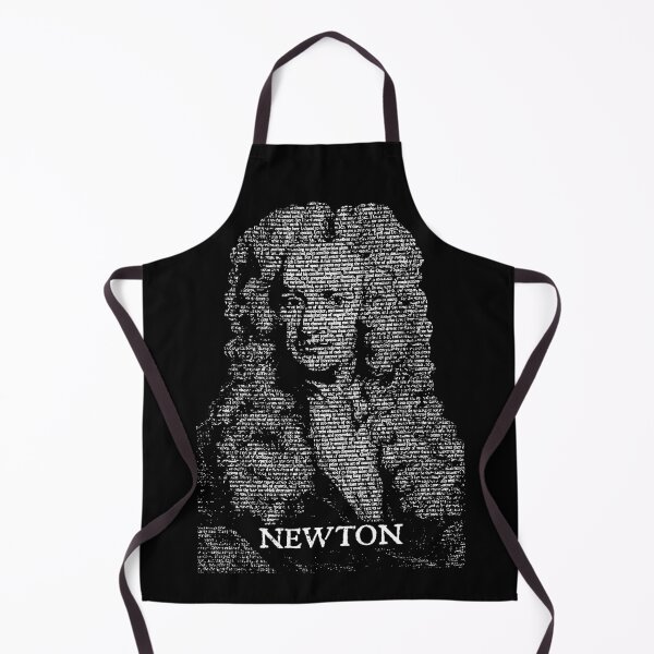 Item preview, Isaac Newton Principia Funny Physics Book Text Portrait designed and sold by GrandeDuc.