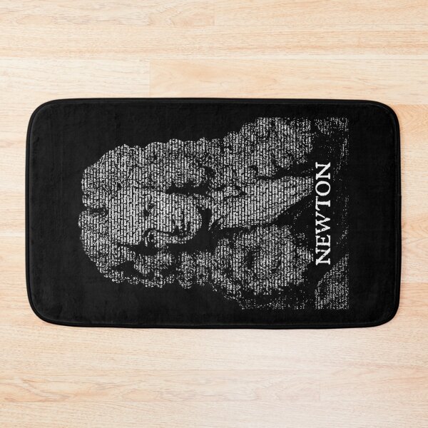 Item preview, Isaac Newton Principia Funny Physics Book Text Portrait designed and sold by GrandeDuc.