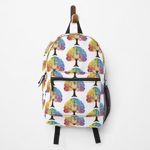 Item preview, Real Rainbow colored abstract tree designed and sold by Design your dreams.