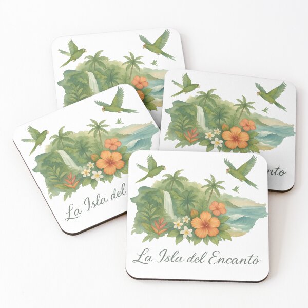 Item preview, La Isla del Encanto (The Island of Enchantment) designed and sold by MyE Trendz.
