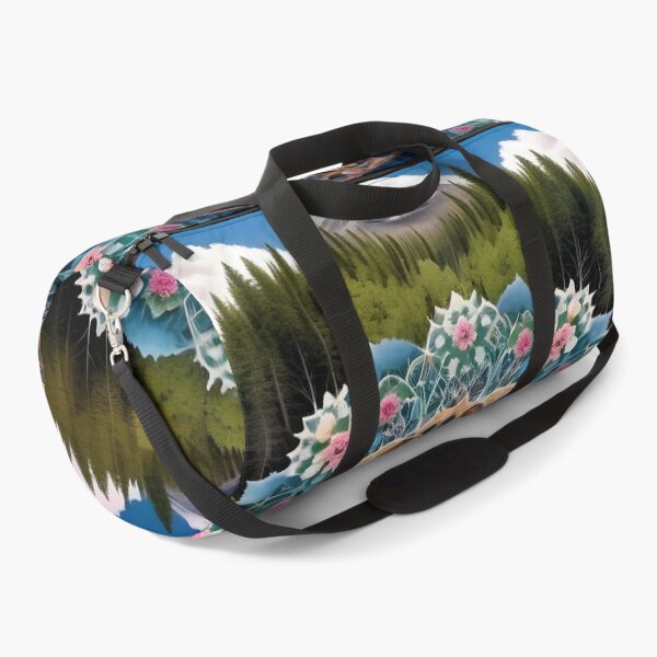 Item preview, Floral Mandala Over Serene Waters designed and sold by Campbell Gallery.