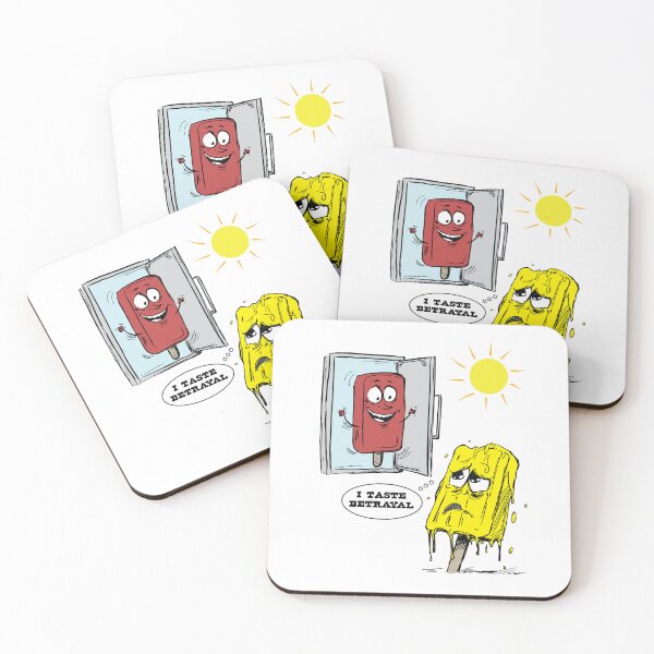 Item preview, Funny Food Pun Cartoon Ice Pop Treat Food Humor designed and sold by whyitsme.