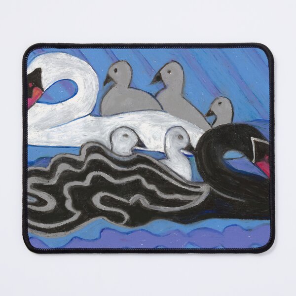 Item preview, Seven Swans Swimming designed and sold by Denise Weaver Ross.