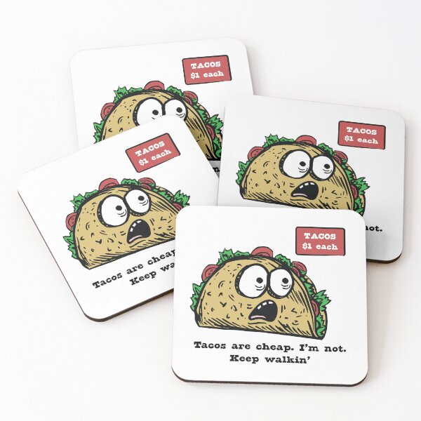 Item preview, Funny Taco Self Worth Humor for Taco Enthusiasts designed and sold by whyitsme.