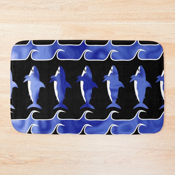 Item preview, Blue Shark Attack designed and sold by Sartoris Art.