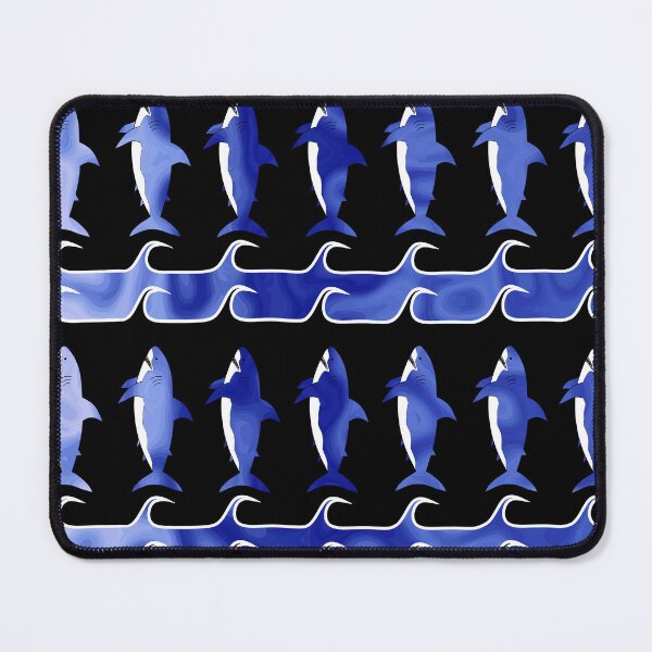 Item preview, Blue Shark Attack designed and sold by Sartoris Art.