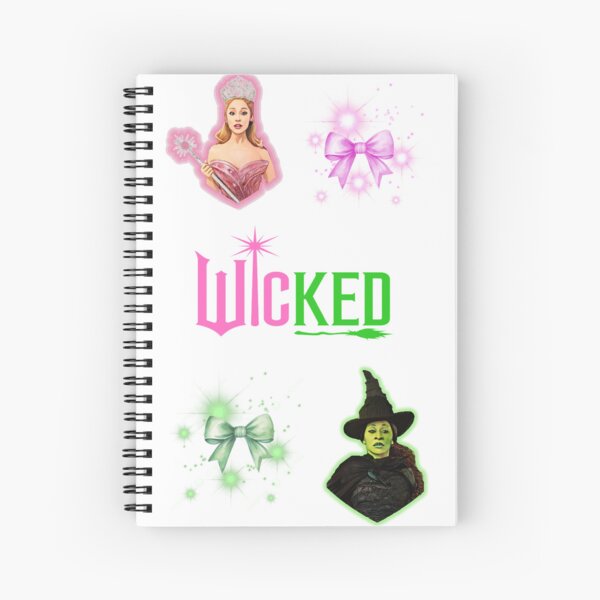 Item preview, wicked elphaba glinda sticker pack designed and sold by aesthetic-finds.