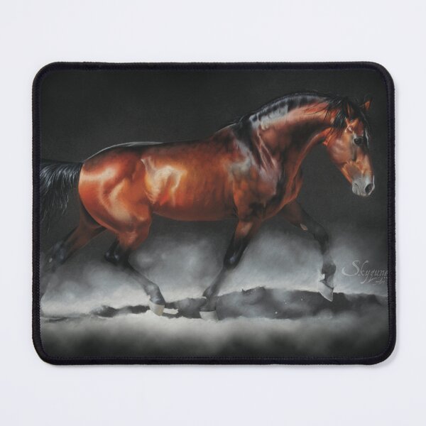 Item preview, MAGNIFICENT Pastel horse drawing designed and sold by SkyzuneART.